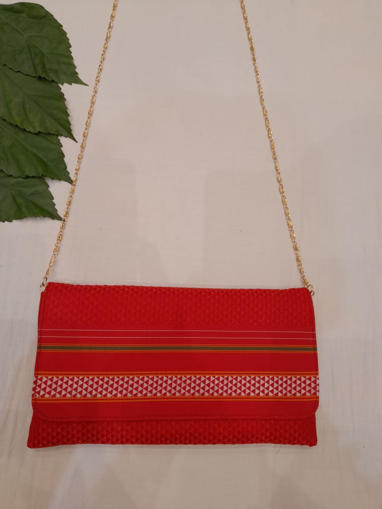 Khan Sling Purse in Red Color
