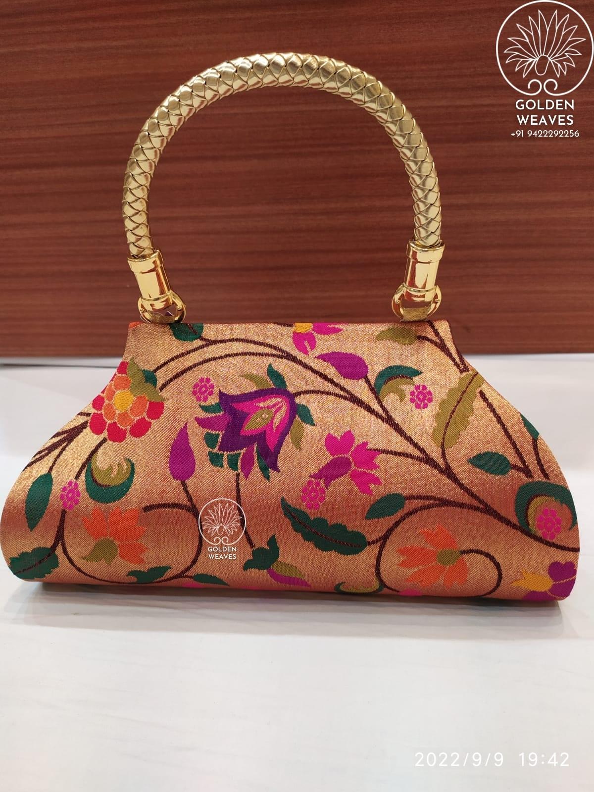 Buy JIGS FASHION Handmade Self Design Fabric Bag Sling Bag Purse for Girls  & Women's at Amazon.in