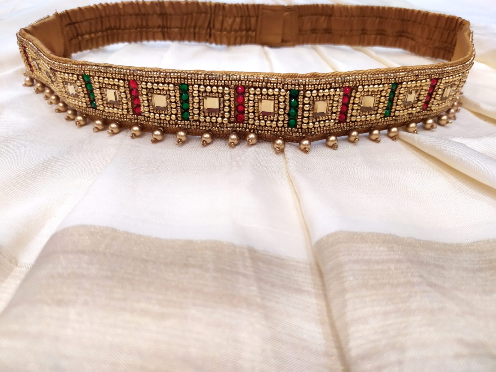 Vama Fashions Traditional Gold Plated Kamar Patta/KamarBand/Waist Belt.